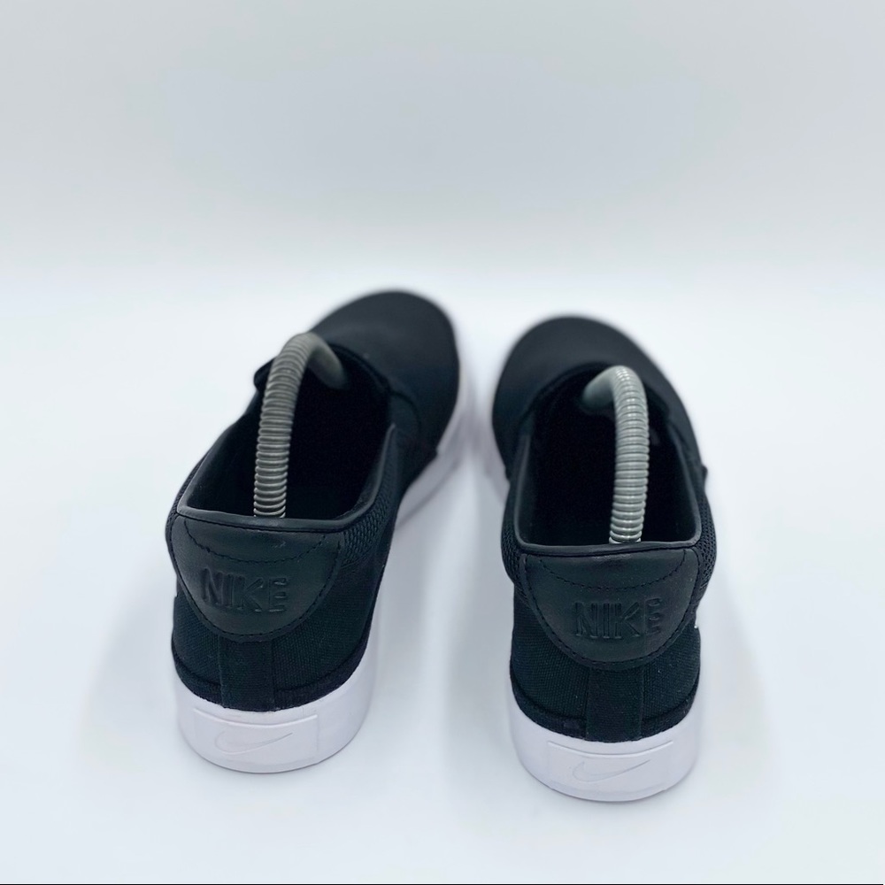 Nike Court Legacy Slip-On Black & White Casual Shoes CW6540-002 Women's - Picture 4 of 7